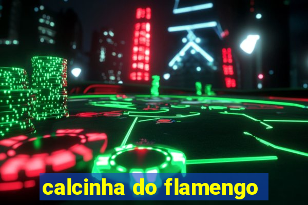 calcinha do flamengo